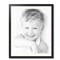 ArtToFrames 26x32" Matted Picture Frame with 22x28" Single Mat Photo Opening Framed in 1.25" Black and 2" Mat (FWM-3926-26x32)